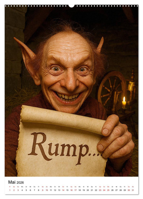 Märchenhafte Selfies (CALVENDO Wandkalender 2026)