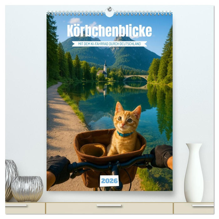 Körbchenblicke (CALVENDO Premium Wandkalender 2026)