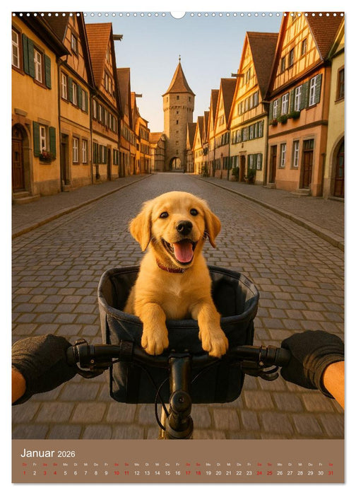 Körbchenblicke (CALVENDO Premium Wandkalender 2026)