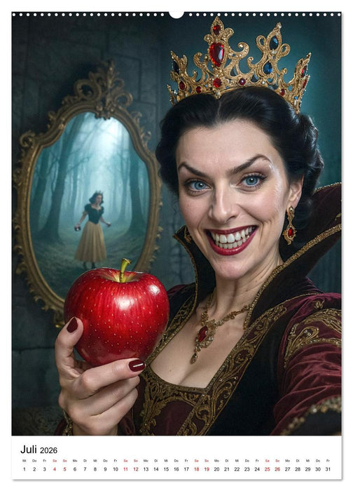 Märchenhafte Selfies (CALVENDO Premium Wandkalender 2026)