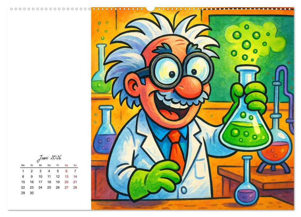 Job-Chaos total - voll Panne, voll verpeilt (CALVENDO Premium Wandkalender 2026)