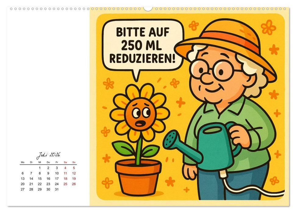 Job-Chaos total - voll Panne, voll verpeilt (CALVENDO Premium Wandkalender 2026)