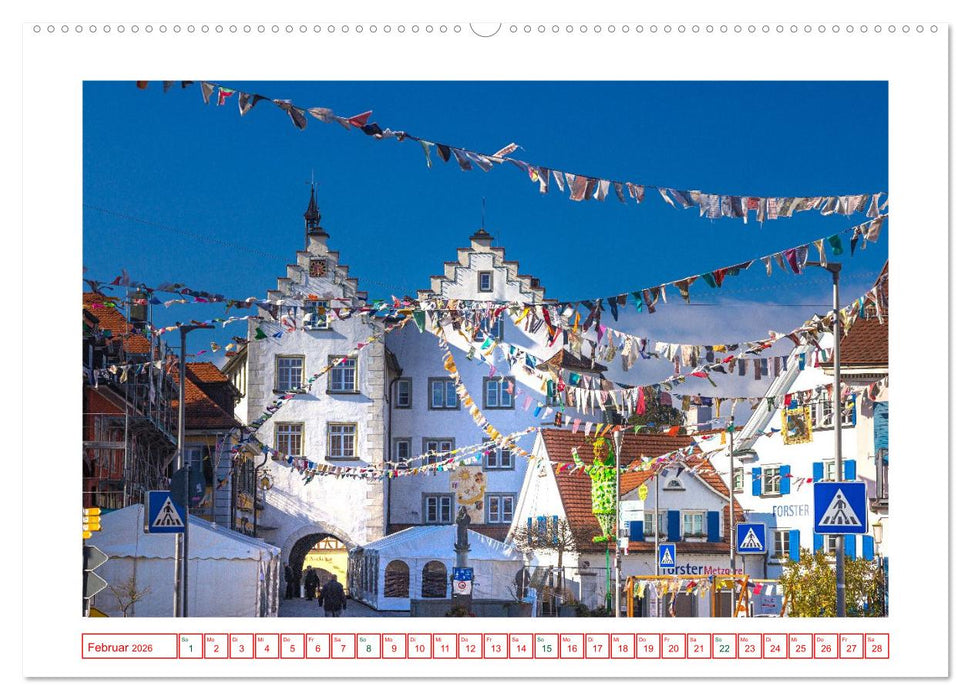 Tettnang - Bilder einer Stadt (CALVENDO Wandkalender 2026)