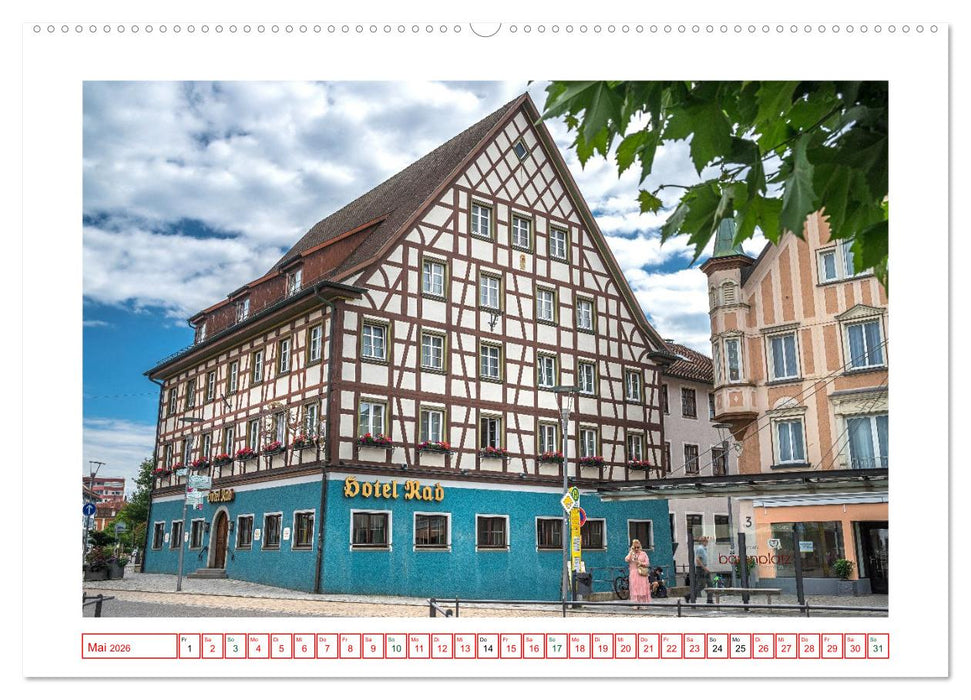 Tettnang - Bilder einer Stadt (CALVENDO Premium Wandkalender 2026)