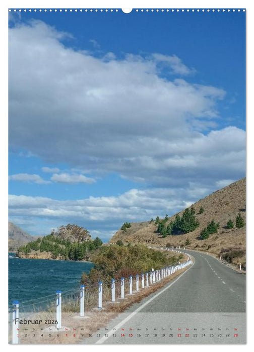 Neuseeland – Unterwegs auf der Südinsel (CALVENDO Premium Wandkalender 2026)