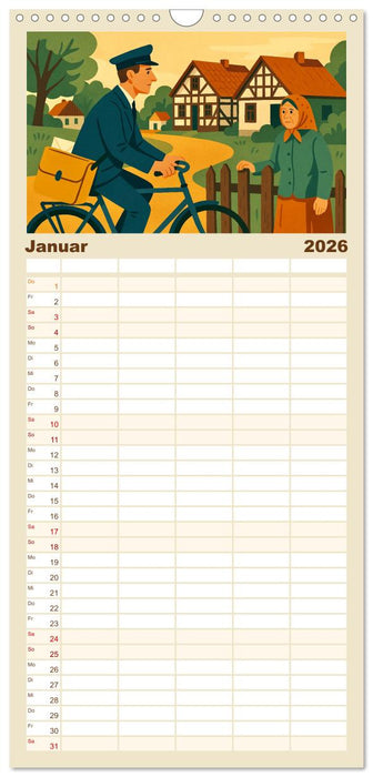 Siegfried Lenz (CALVENDO Familienplaner 2026)