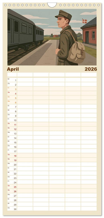 Siegfried Lenz (CALVENDO Familienplaner 2026)