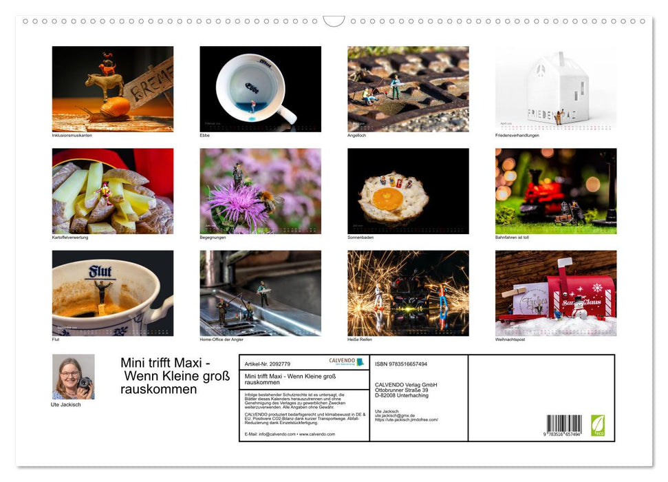 Mini trifft Maxi - Wenn Kleine groß rauskommen (CALVENDO Wandkalender 2026)