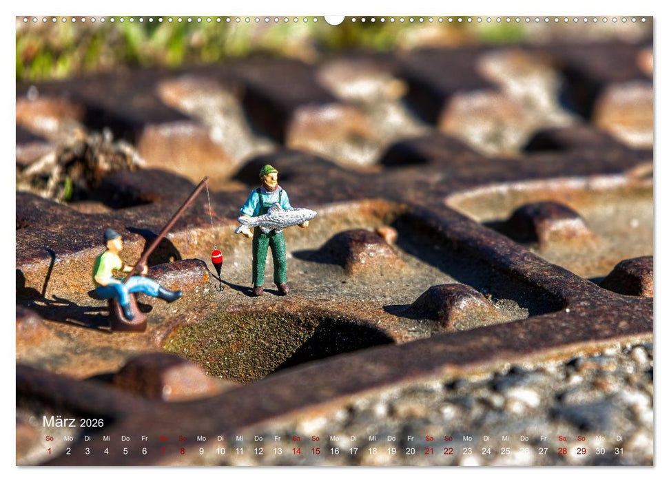 Mini trifft Maxi - Wenn Kleine groß rauskommen (CALVENDO Premium Wandkalender 2026)