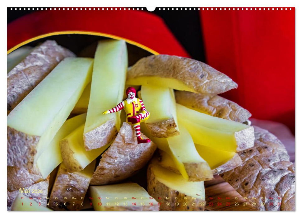 Mini trifft Maxi - Wenn Kleine groß rauskommen (CALVENDO Premium Wandkalender 2026)