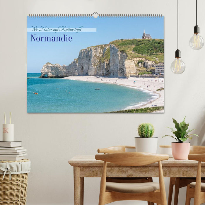 Normandie – Wo Natur auf Kultur trifft (CALVENDO Wandkalender 2026)