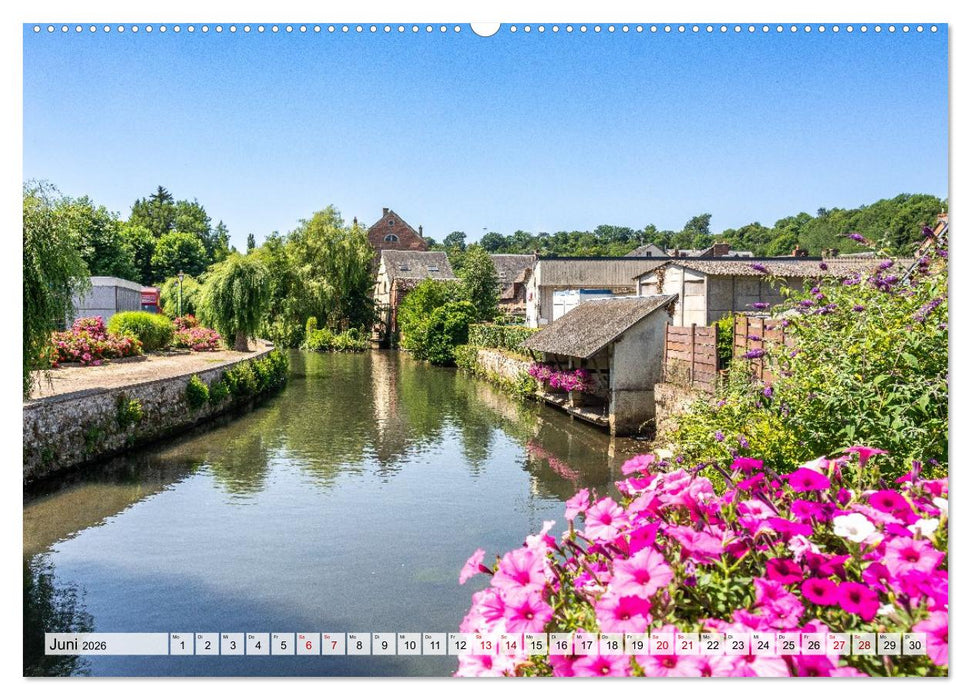 Normandie – Wo Natur auf Kultur trifft (CALVENDO Wandkalender 2026)