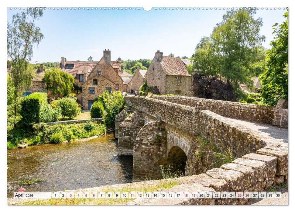 Normandie – Wo Natur auf Kultur trifft (CALVENDO Premium Wandkalender 2026)
