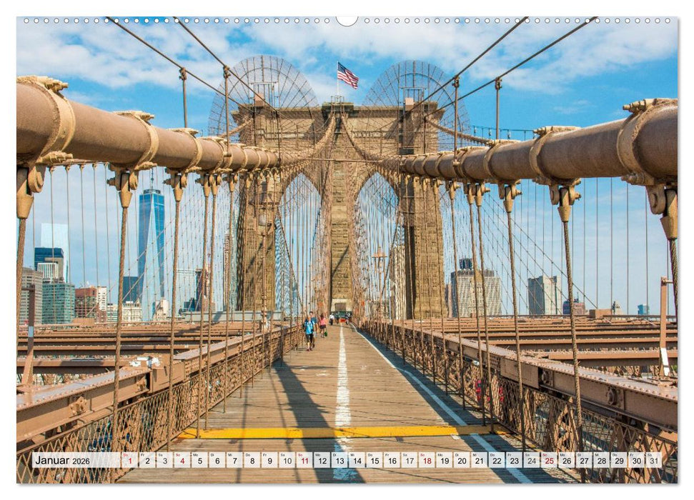 New York - Momente (CALVENDO Premium Wandkalender 2026)