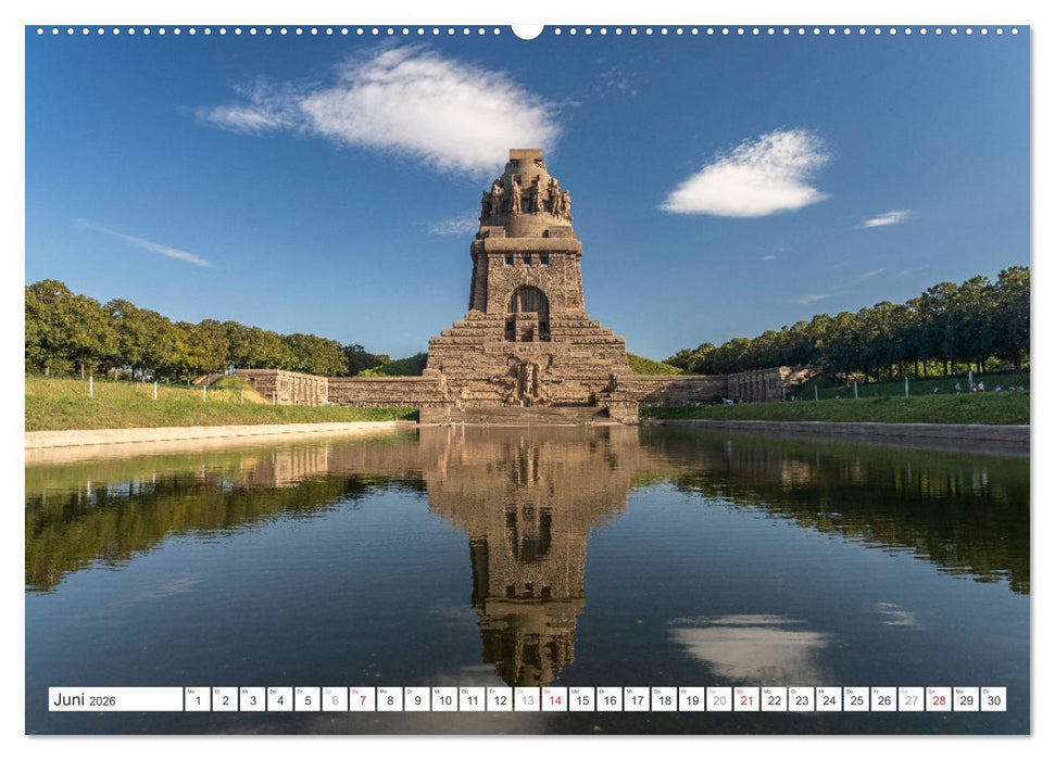 Die deutschen Bundesländer - Sachsen (CALVENDO Wandkalender 2026)