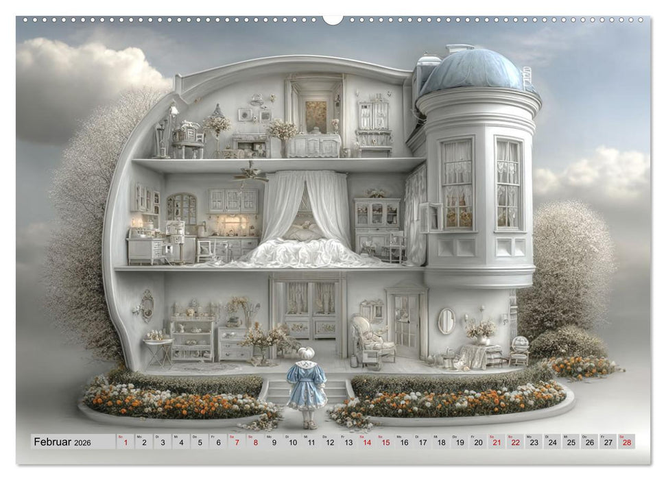 Ein Flüstern hinter dem Weiß (CALVENDO Premium Wandkalender 2026)