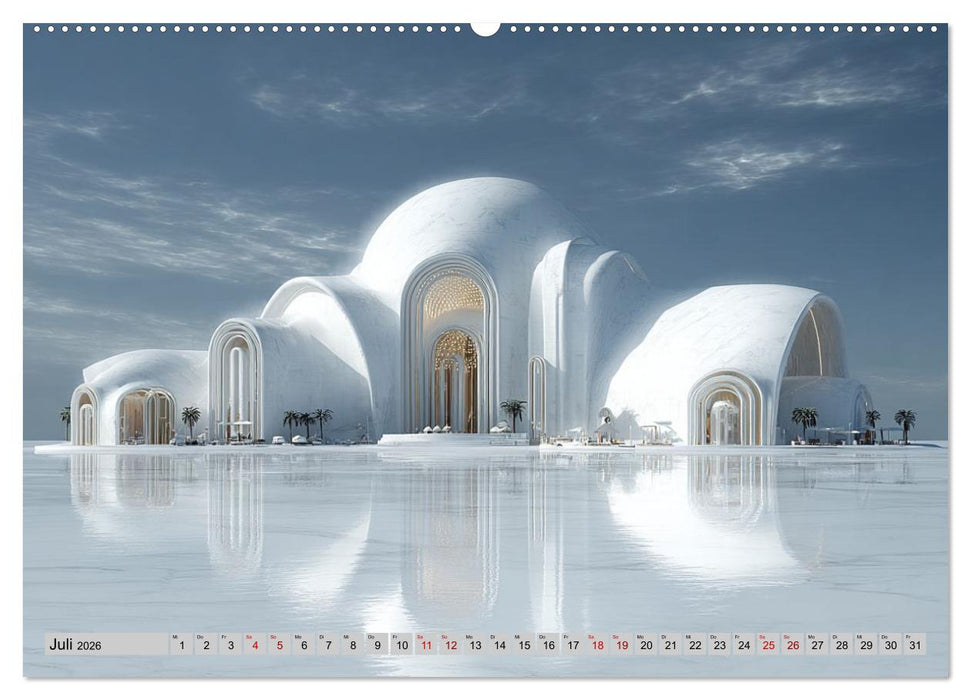 Ein Flüstern hinter dem Weiß (CALVENDO Premium Wandkalender 2026)