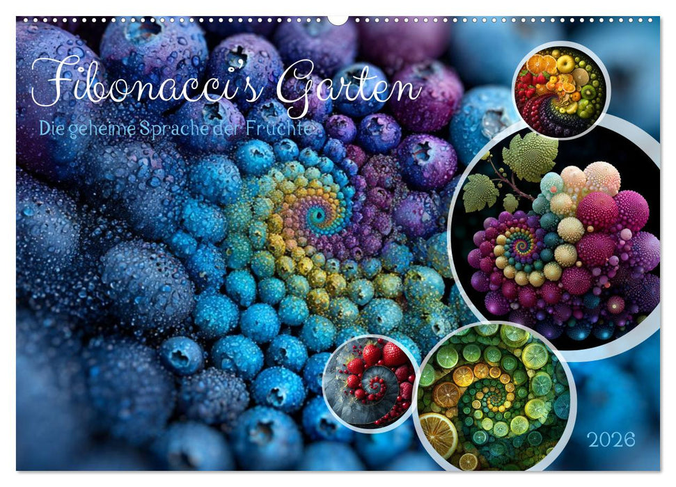 Fibonacci’s Garten (CALVENDO Wandkalender 2026)