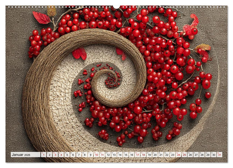 Fibonacci’s Garten (CALVENDO Wandkalender 2026)