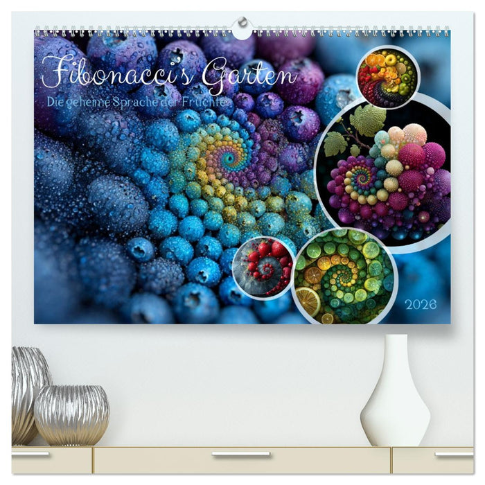 Fibonacci’s Garten (CALVENDO Premium Wandkalender 2026)