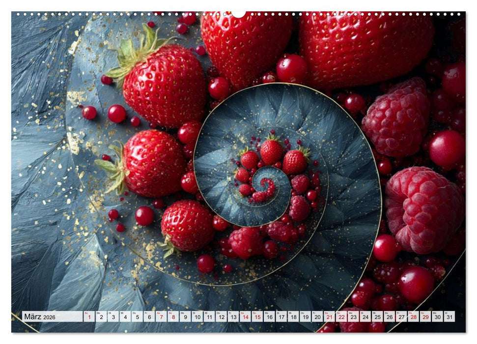 Fibonacci’s Garten (CALVENDO Premium Wandkalender 2026)