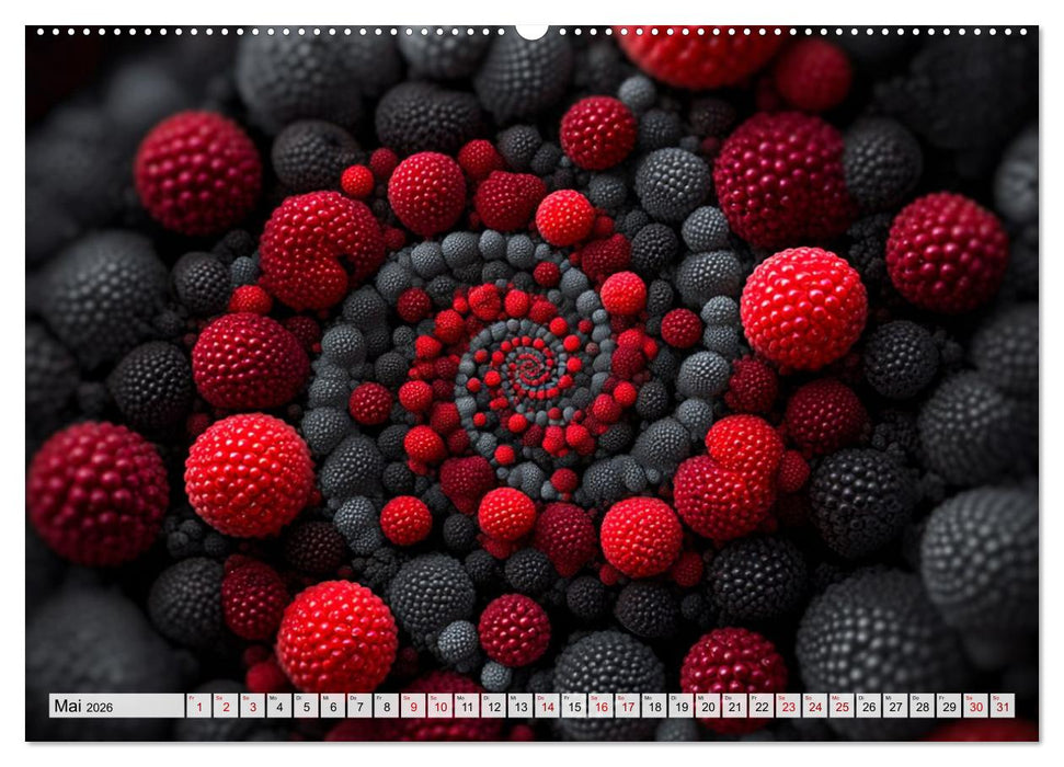 Fibonacci’s Garten (CALVENDO Premium Wandkalender 2026)