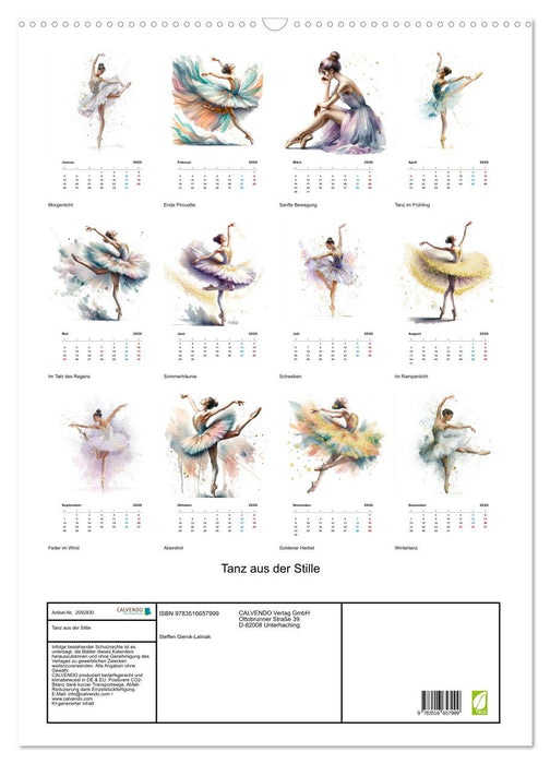 Tanz aus der Stille (CALVENDO Wandkalender 2026)
