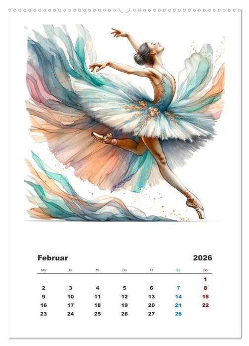Tanz aus der Stille (CALVENDO Premium Wandkalender 2026)