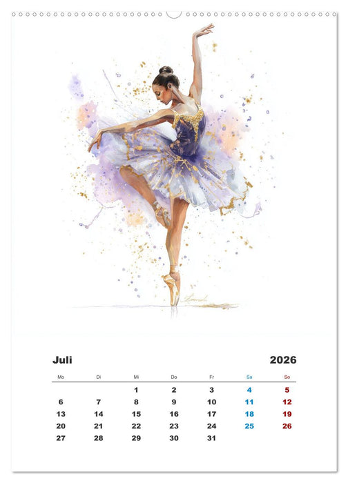 Tanz aus der Stille (CALVENDO Premium Wandkalender 2026)