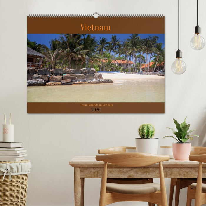 Traumstrände in Vietnam (CALVENDO Wandkalender 2026)