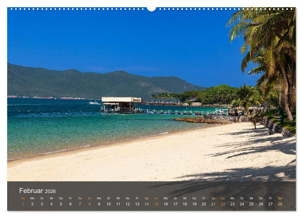 Traumstrände in Vietnam (CALVENDO Premium Wandkalender 2026)