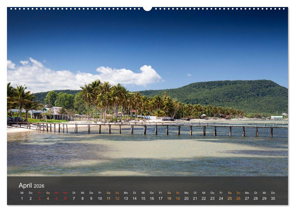 Traumstrände in Vietnam (CALVENDO Premium Wandkalender 2026)