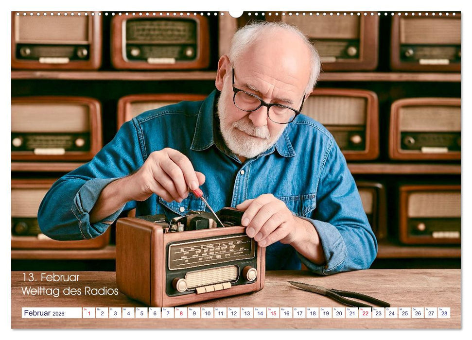 Gedenktage 2026. Sinnvolle und kuriose Tage im Jahr (CALVENDO Premium Wandkalender 2026)