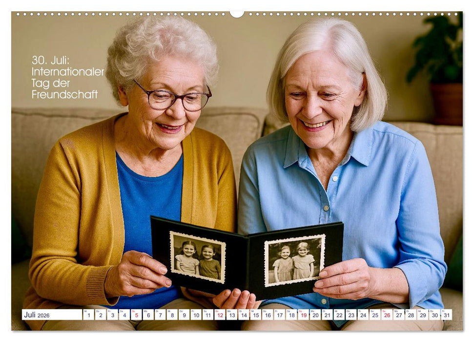 Gedenktage 2026. Sinnvolle und kuriose Tage im Jahr (CALVENDO Premium Wandkalender 2026)