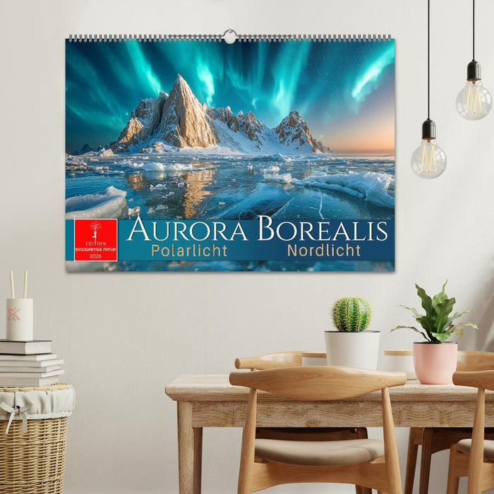 Aurora Borealis - Polarlicht Nordlicht (CALVENDO Wandkalender 2026)