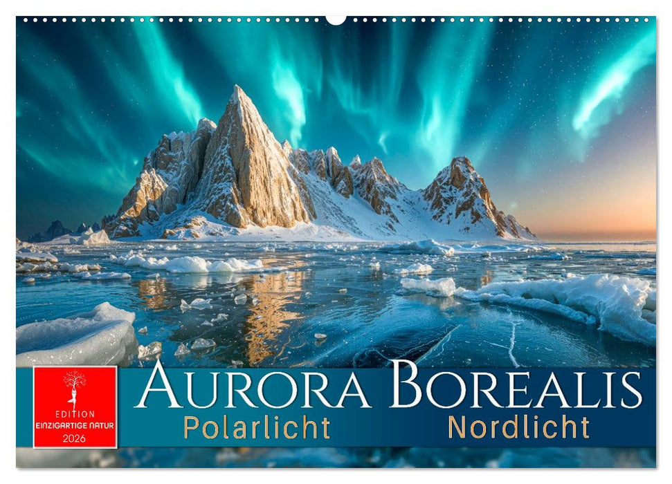Aurora Borealis - Polarlicht Nordlicht (CALVENDO Wandkalender 2026)
