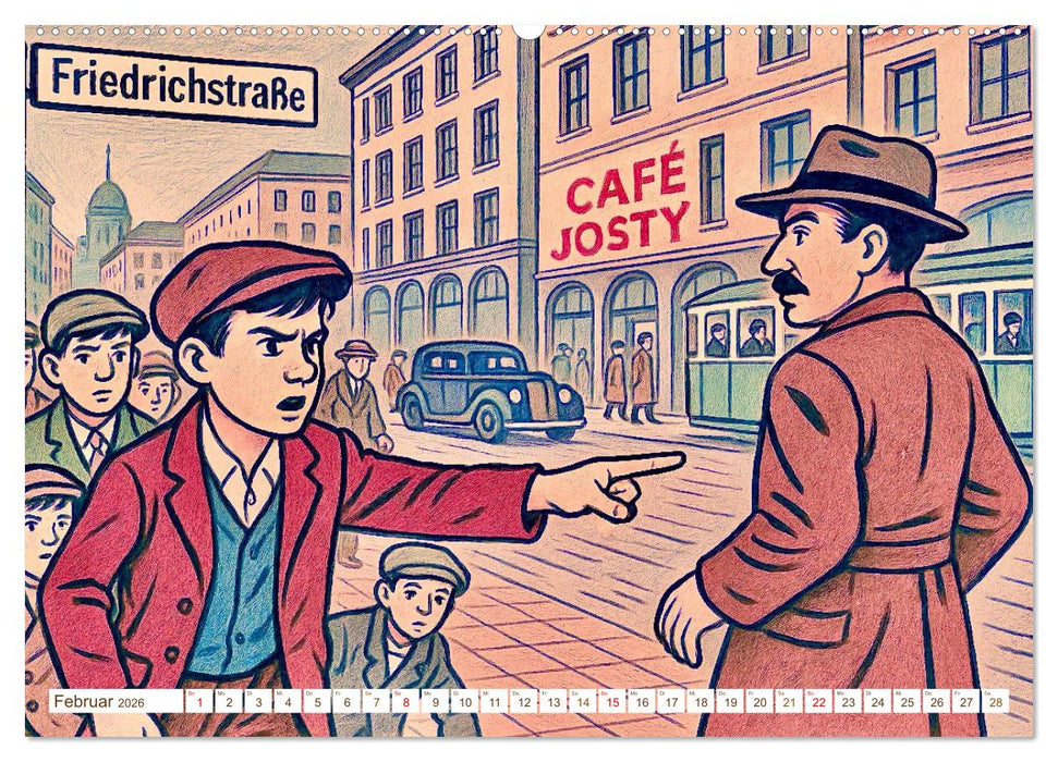 Erich Kästner (CALVENDO Wandkalender 2026)