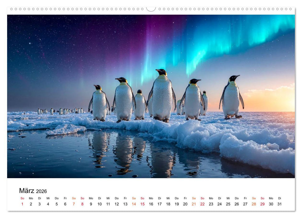 Aurora Borealis - Polarlicht Nordlicht (CALVENDO Premium Wandkalender 2026)
