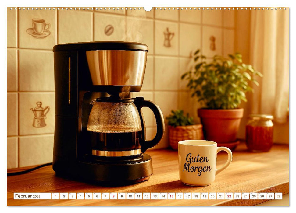 Heißer Kaffee (CALVENDO Wandkalender 2026)