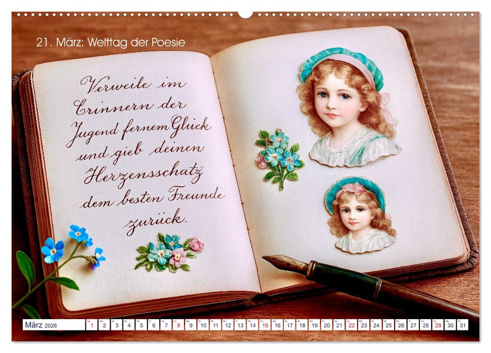 Gedenktage 2026. Sinnvolle und kuriose Tage im Jahr (CALVENDO Wandkalender 2026)