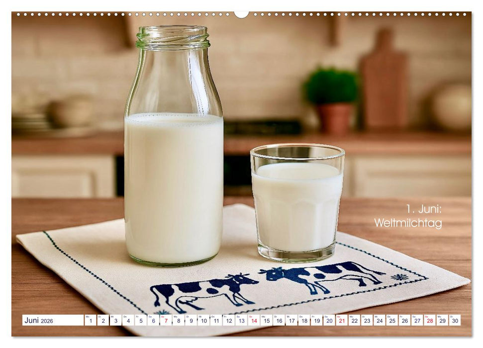 Gedenktage 2026. Sinnvolle und kuriose Tage im Jahr (CALVENDO Wandkalender 2026)