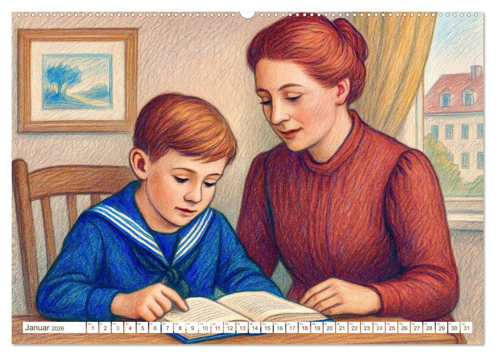 Erich Kästner (CALVENDO Premium Wandkalender 2026)