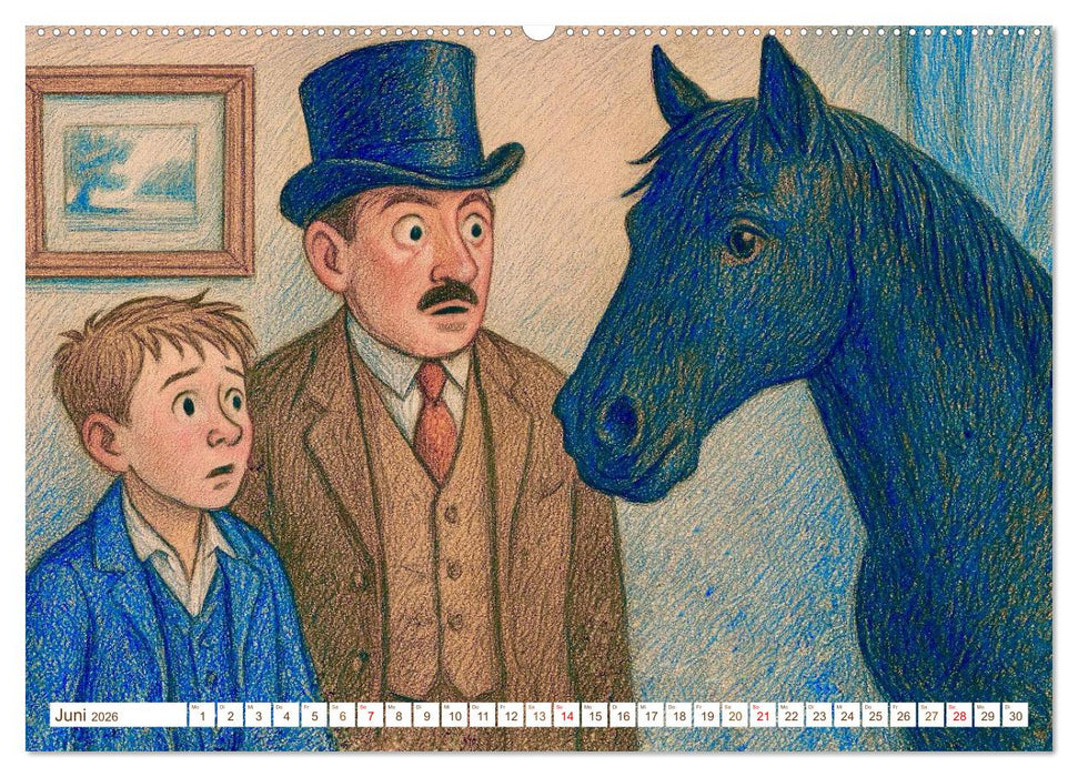 Erich Kästner (CALVENDO Premium Wandkalender 2026)