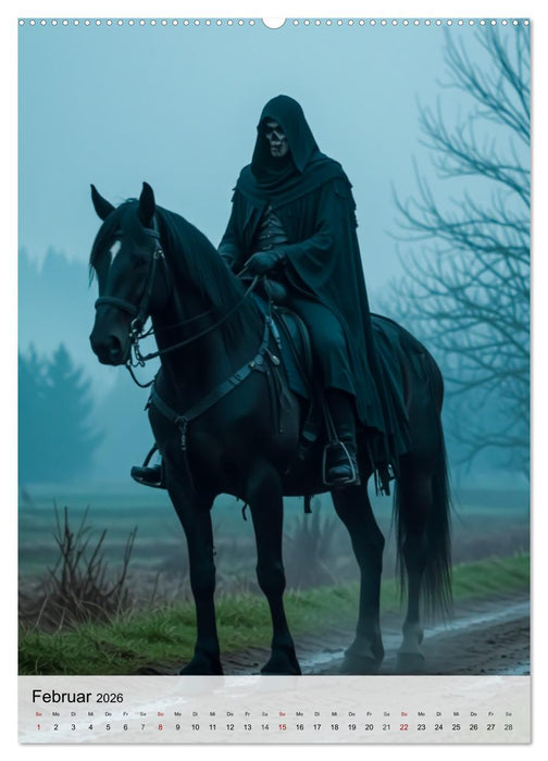 Monster der Literaturgeschichte (CALVENDO Wandkalender 2026)