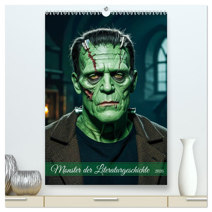 Monster der Literaturgeschichte (CALVENDO Premium Wandkalender 2026)