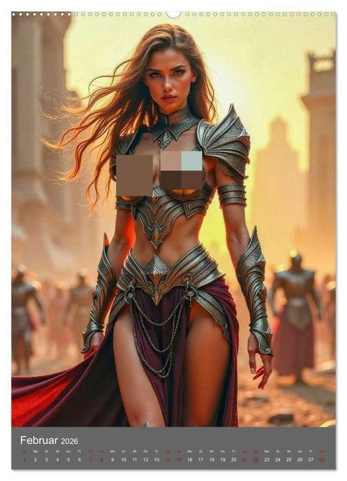 Wunderschöne Amazonen (CALVENDO Wandkalender 2026)