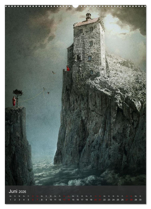 Traumbilder im Reich der Fantasie (CALVENDO Wandkalender 2026)