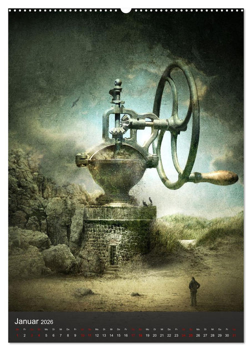 Traumbilder im Reich der Fantasie (CALVENDO Premium Wandkalender 2026)