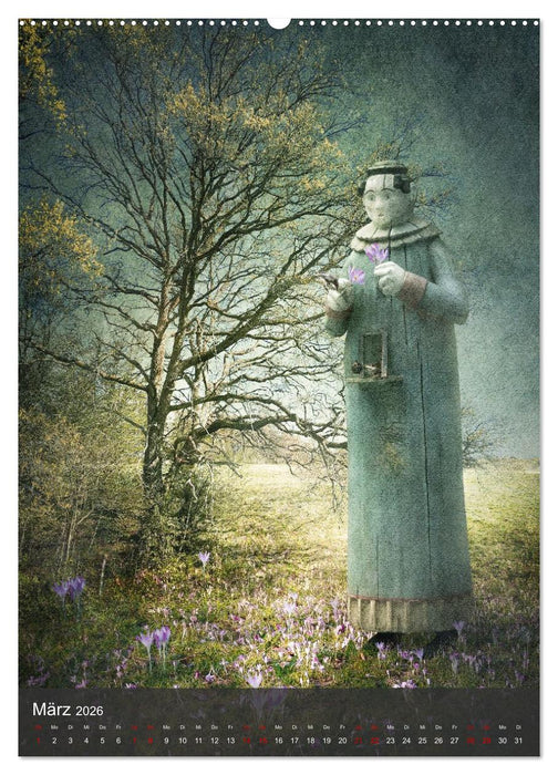 Traumbilder im Reich der Fantasie (CALVENDO Premium Wandkalender 2026)