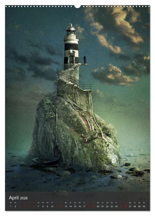 Traumbilder im Reich der Fantasie (CALVENDO Premium Wandkalender 2026)